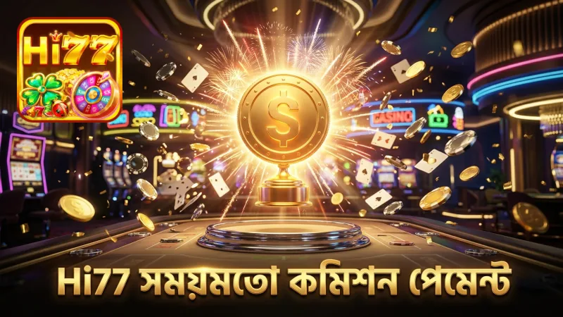 সময়মতো কমিশন পেমেন্ট নিশ্চিত করে Hi77 অ্যাফিলিয়েটদের আস্থা বৃদ্ধি করুন