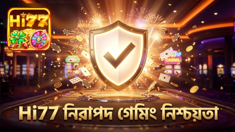 নিরাপদ মোবাইল গেমিংয়ে Hi77 নিশ্চিত করে স্বচ্ছতা ও বিশ্বাসযোগ্যতা।