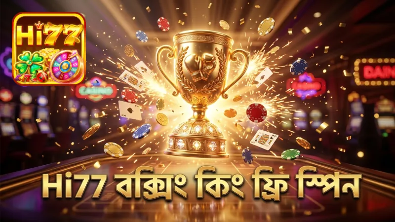 বক্সিং কিং এর ফ্রি স্পিনে বড় জয়ের সুযোগ বাড়ান Hi77 দিয়ে খেলুন