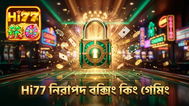 Hi77 প্ল্যাটফর্মে নিরাপদ এবং নির্ভরযোগ্য বক্সিং কিং খেলার পরিবেশ নিশ্চিত করুন