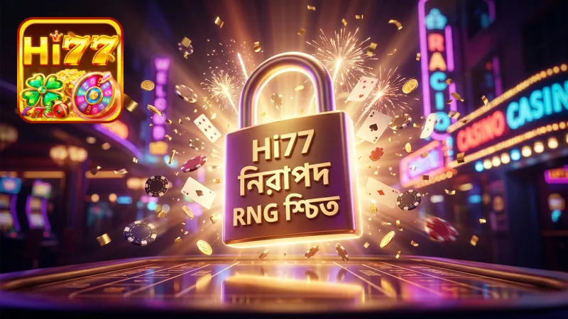 নিরাপদ RNG এবং Hi77-এর মাধ্যমে নিরাপত্তা নিশ্চিত