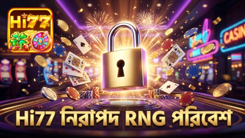 Hi77 নিরাপদ RNG নিশ্চিত করে নির্ভরযোগ্য চার্জ বাফেলো গেমিং পরিবেশ