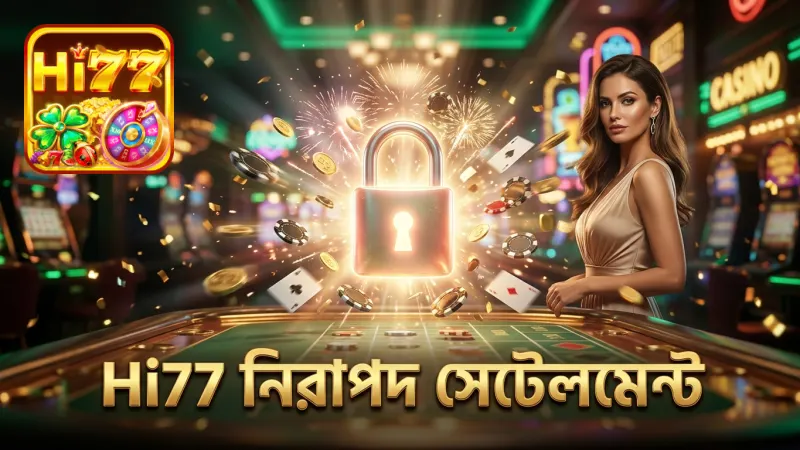 Hi77 প্ল্যাটফর্মে নিরাপদ ও দ্রুত সেটেলমেন্ট নিশ্চিত