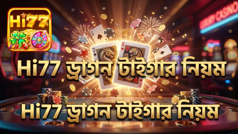 ড্রাগন টাইগার গেমের নিয়ম বুঝে কৌশল গড়ে তুলুন Hi77 প্ল্যাটফর্মে।