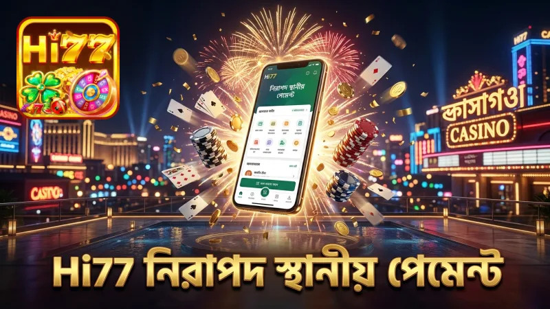 Hi77 এর মাধ্যমে স্থানীয় পেমেন্ট দ্রুত এবং নিরাপদে সম্পাদন করুন।