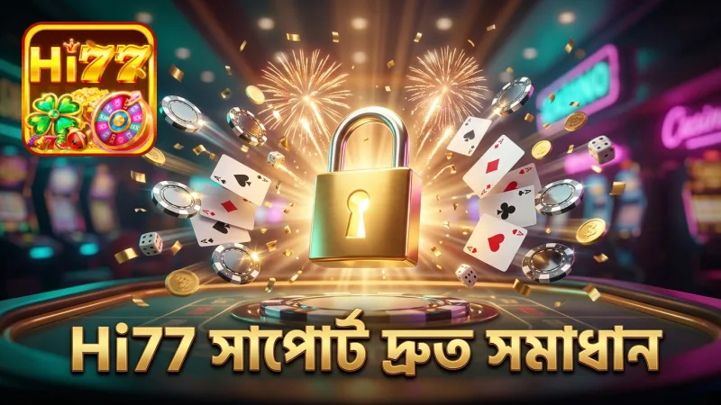 Hi77 সাপোর্টের মাধ্যমে সমস্যা সমাধান পান দ্রুত নিরাপদে