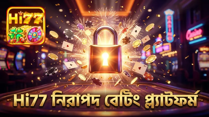 নিরাপদ লেনদেন ও দায়িত্বশীল বেটিংয়ে Hi77 প্ল্যাটফর্ম ভরসা যোগায়।