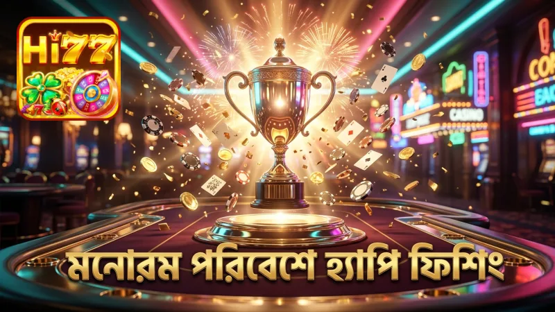 হ্যাপি ফিশিং গেমে মনোরম পরিবেশের মাধ্যমে খেলোয়াড়ের মনোযোগ বৃদ্ধি পায়