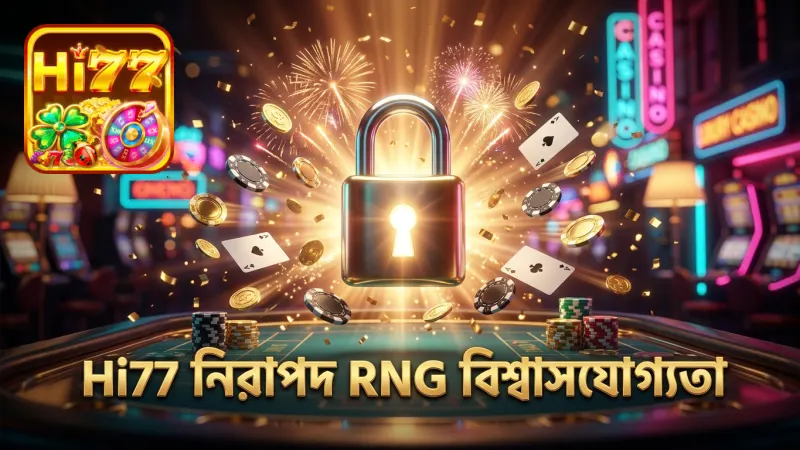 Hi77-এর নিরাপদ RNG ও পে-আউট মেকানিক্স নিশ্চিত করে বিশ্বাস