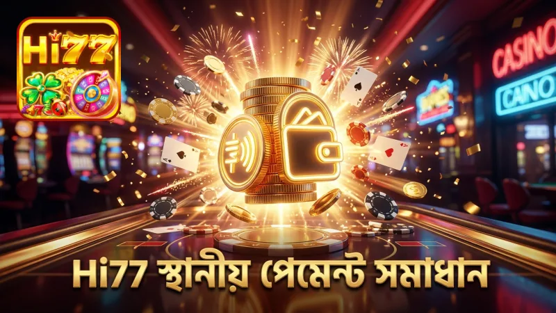 স্থানীয় পেমেন্ট অপশনগুলো এবং Hi77 এর সাথে তাদের কার্যকারিতা।