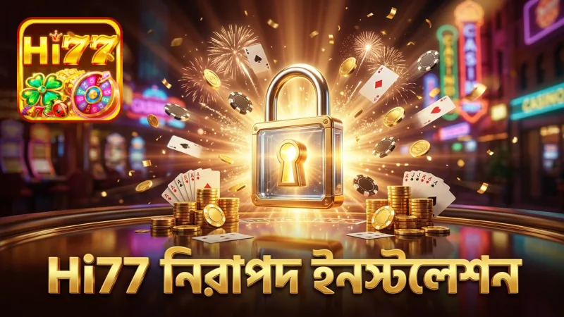 অ্যান্ড্রয়েড ও আইওএসে Hi77 অ্যাপ নিরাপদ ইনস্টলেশন নিশ্চিত করে