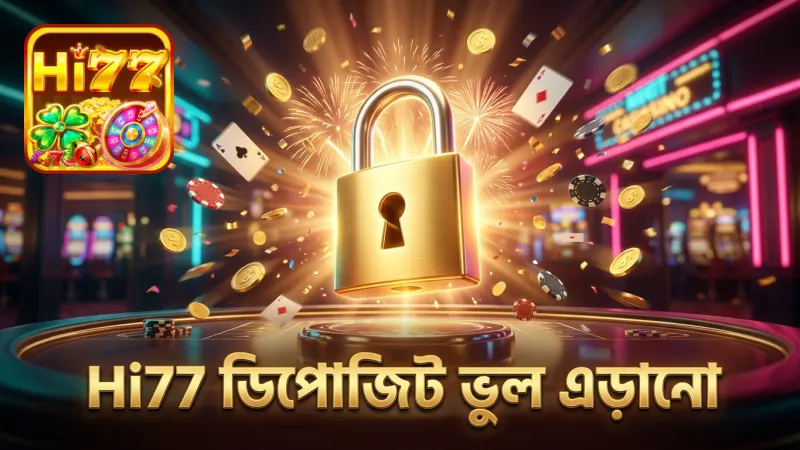 সাধারণ ভুল এড়িয়ে Hi77 ডিপোজিট নিরাপদ করুন