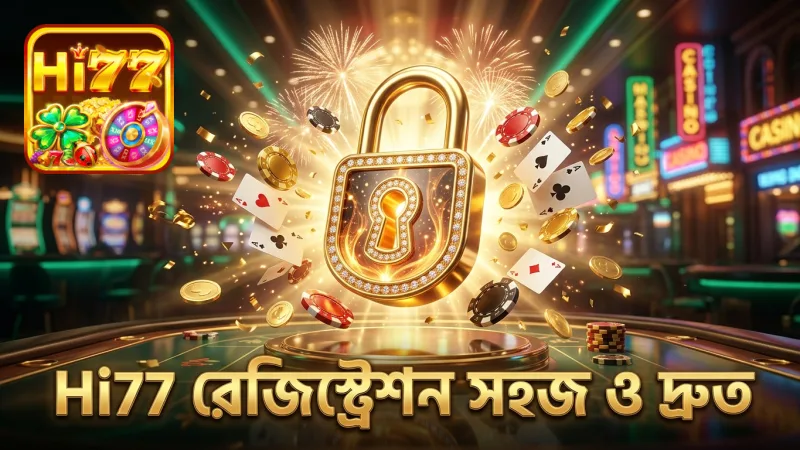 Hi77 রেজিস্ট্রেশন প্রক্রিয়া সহজ ও দ্রুত সম্পন্ন হয়
