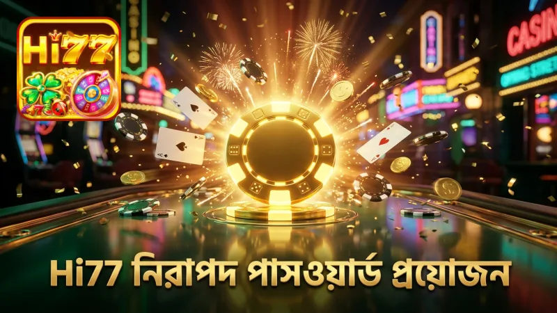 Hi77 অ্যাকাউন্ট তৈরির সময় নিরাপদ পাসওয়ার্ড ব্যবহার নিশ্চিত করুন