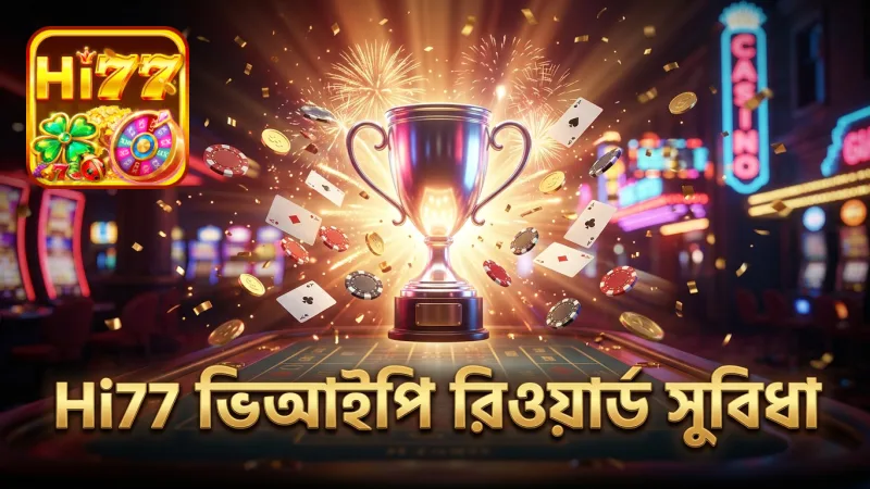 Hi77 ভিআইপি ক্লাবের লেভেল অনুযায়ী রিওয়ার্ড পাওয়ার সুবিধা