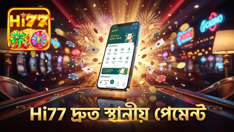স্থানীয় পেমেন্ট ব্যবস্থার মাধ্যমে দ্রুত লেনদেন নিশ্চিত করে Hi77।