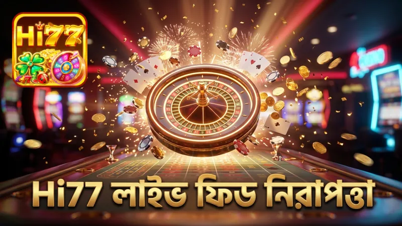 Hi77 এর লাইভ ভিডিও ফিড স্বচ্ছতা ও নিরাপত্তায় বিশ্বস্ত।