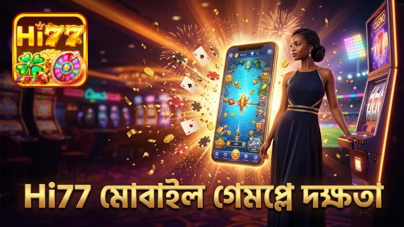 Hi77 প্ল্যাটফর্মে মোবাইল থেকে গেমপ্লে দক্ষতা উন্নত করুন