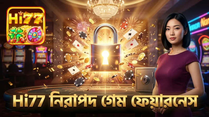 Hi77 নিরাপদ বাজির জন্য গেম ফেয়ারনেস যাচাই প্রক্রিয়া।