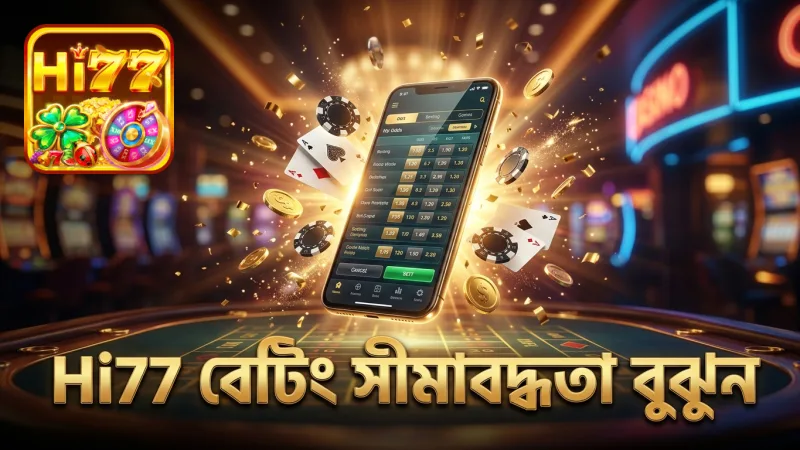 Hi77 তে সঠিক বেটিং অডস ও সীমাবদ্ধতা বোঝা খুবই গুরুত্বপূর্ণ।