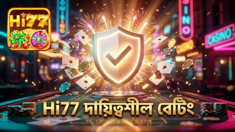 দায়িত্বশীল বেটিংয়ে Hi77 নির্ভরযোগ্য নিরাপত্তা নিশ্চিত করে