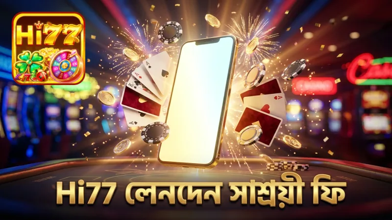 লেনদেন ফি ও সময় বিবেচনায় Hi77 পেমেন্ট পদ্ধতি কার্যকর