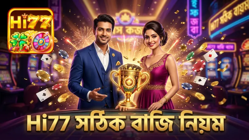 Hi77 প্ল্যাটফর্মে সঠিক বাজি ধরার জন্য প্রয়োজনীয় নিয়মাবলী অনুসরণ করুন