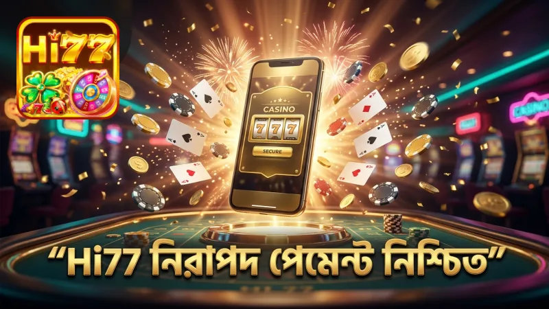 Hi77 প্ল্যাটফর্মে নিরাপদ পেমেন্ট ও তথ্য সুরক্ষার গুরুত্ব