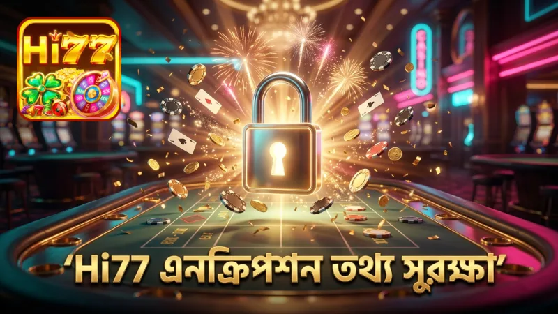 Hi77-এ ব্যক্তিগত তথ্য এনক্রিপশন মাধ্যমে সুরক্ষিত থাকে