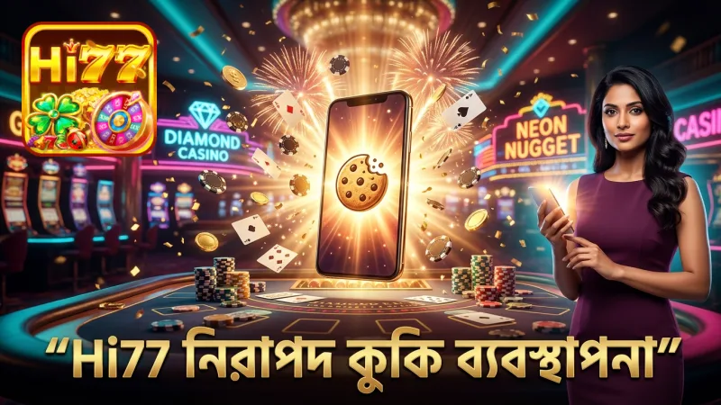 কুকি ব্যবহারের মাধ্যমে Hi77 নিরাপত্তা ও কার্যকারিতা বাড়ায়