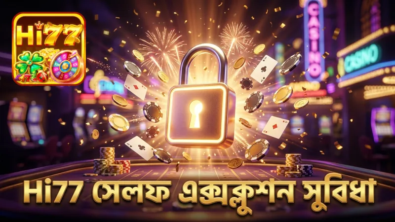 সেলফ-এক্সক্লুশন টুল খেলোয়াড়দের সাহায্য করে আসক্তি নিয়ন্ত্রণে।