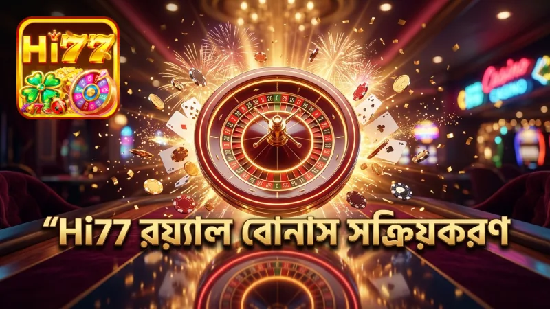 রয়্যাল ফিশিংয়ে Hi77 বোনাস সক্রিয় করার সহজ পদ্ধতি