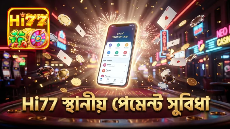 Hi77-এ স্থানীয় পেমেন্ট পদ্ধতির কার্যকারিতা ও সময় নিয়ন্ত্রণ।