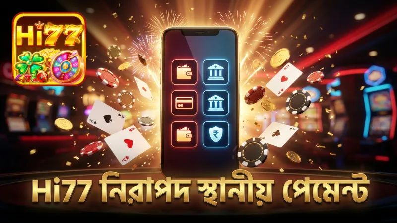 Hi77-এ স্থানীয় পেমেন্ট নিরাপদ ও দ্রুত সম্পন্ন হয়