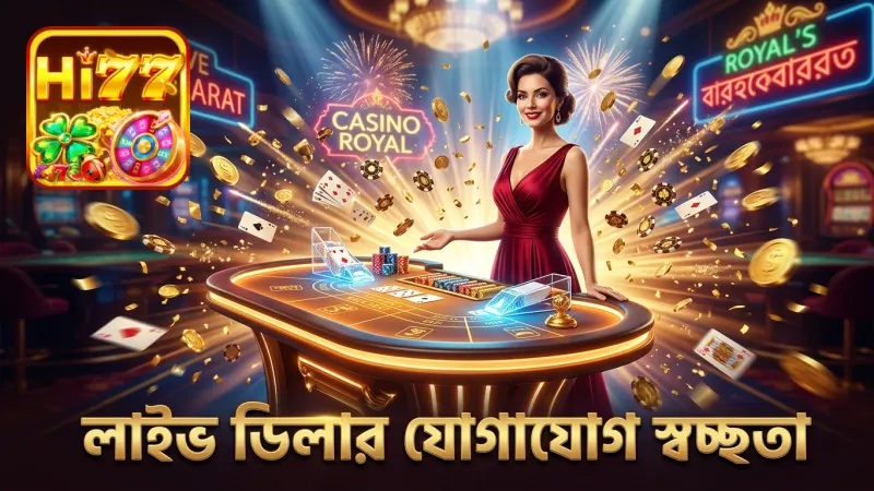 লাইভ ডিলারের সঙ্গে যোগাযোগ করে খেলার স্বচ্ছতা বাড়ান
