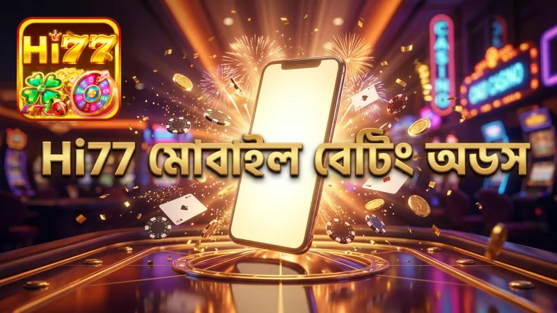 Hi77 মোবাইল অ্যাপে টেনিস লাইভ বেটিং-এর অডস বিশ্লেষণ করুন সহজে