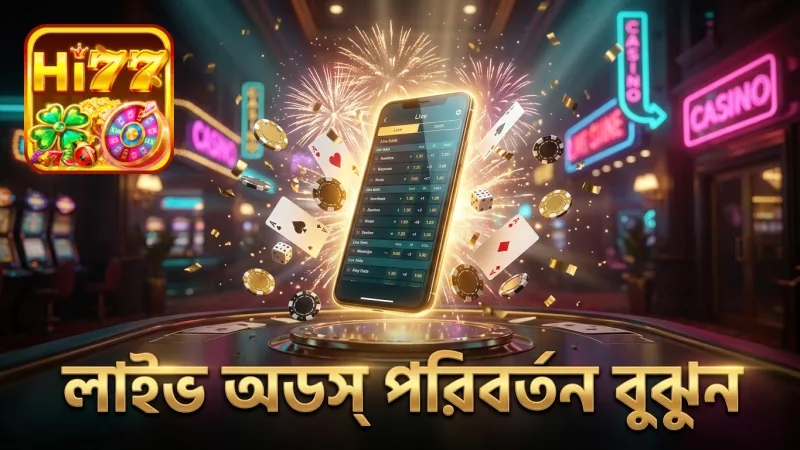 লাইভ অডস পরিবর্তন বুঝে বেটিং পরিকল্পনা সাজান