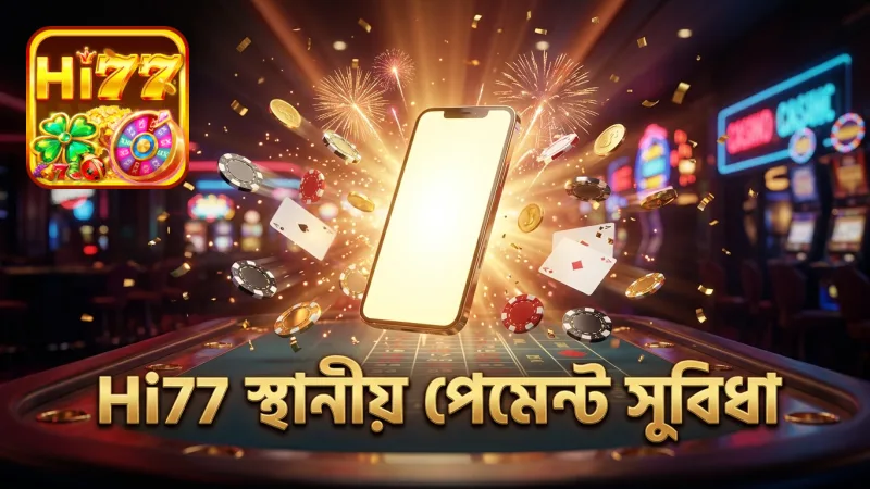 Hi77 এর স্থানীয় পেমেন্ট অপশনগুলো দ্রুত এবং নির্ভরযোগ্য